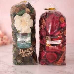 Luminess Eucalyptus and Apple Cinnamon Scented Potpourri Duo